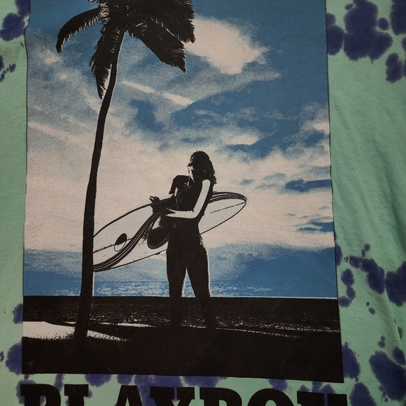 NWOT Playboy tye dye tee size Medium - Picture 3 of 8